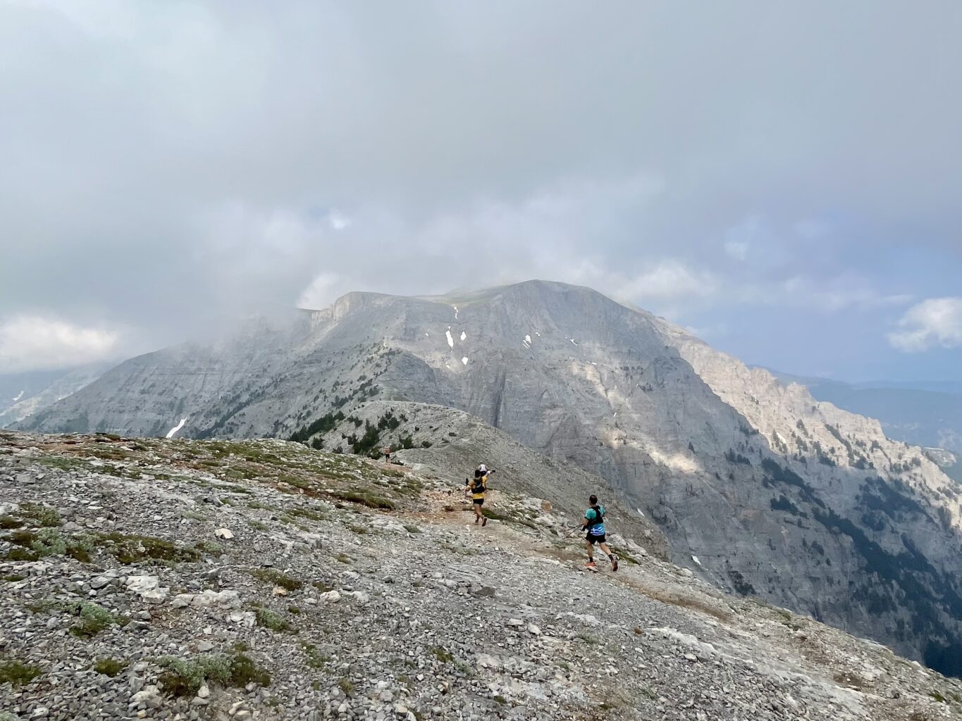 Mount Olympus hiking trails near the summit of Greece’s highest mountain